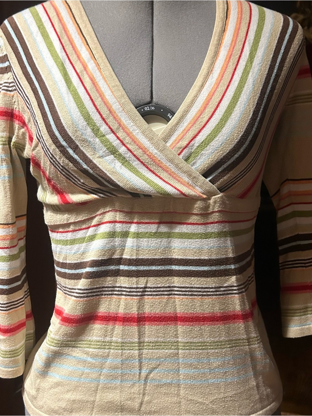 Y2K Fall Striped Top